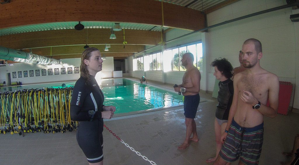 Nemo 33 Sicherheits-Briefing