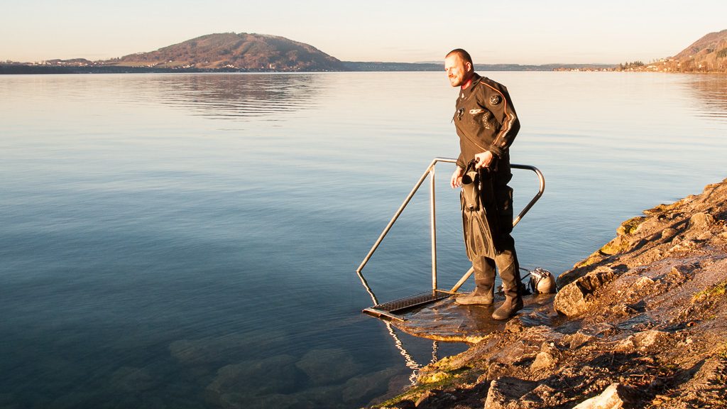 Gerhard Liebenberger am Attersee