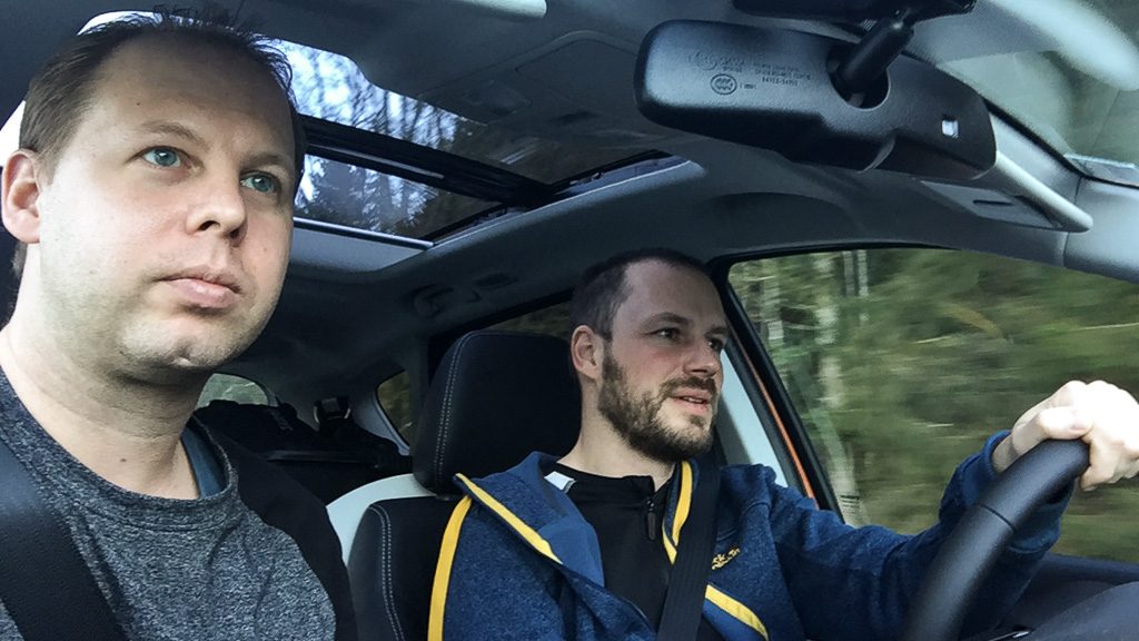Markus Pötzelsberger und Gerhard Liebenberger im Suzuki SX4 S-Cross