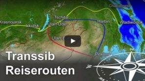 Transsibirische Eisenbahn Routen Video